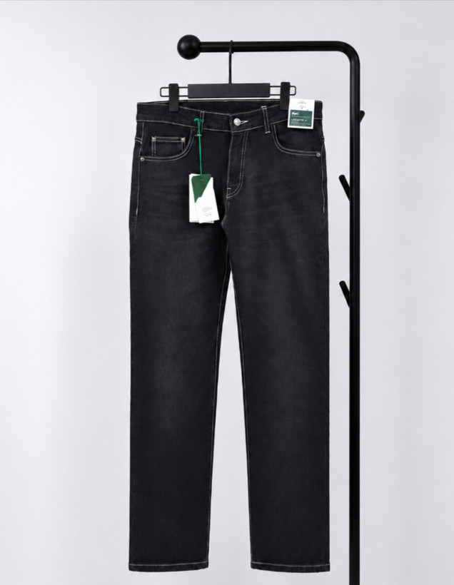 شلوار جین ترک راسته (رگولار) برند لاکوست LACOSTE
