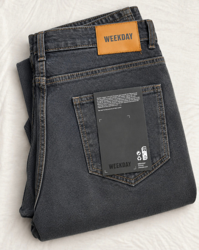 شلوار جین ترک رگولار (راسته) WEEKDAY